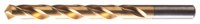 imagen de Chicago-Latrobe 150-TN 13.00 mm Jobber Drill 70343 - Right Hand Cut - Radial 118° Point - TiN Finish - 5.9449 in Overall Length - 3.9764 in Spiral Flute - High-Speed Steel - Straight Shank