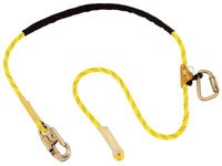 imagen de DBI-SALA Escaladores de poste Cuerda de amarre 1234070 - 8 pies - Amarillo - 16522