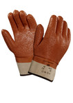 imagen de Ansell Winter Monkey Grip 23-173 Orange 10 Jersey Mechanic's Gloves - Wing Thumb - Vinyl Full Coverage Coating - 204881