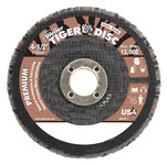 imagen de Weiler Type 27 Flap Disc 50655 - Aluminum Oxide - 4 in - 80 - Medium