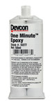 imagen de Devcon 1 Minute Ámbar Adhesivo epoxi - Base y acelerador (B/A) - 50 ml Cartucho - 14277