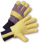 imagen de West Chester Blue/Red Large Grain Pigskin Cold Condition Gloves - Wing Thumb - 11.5 in Length - Thinsulate Insulation - 1555