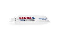 imagen de Lenox Lazer Bi-Metal Hoja de sierra recíproca - 1 pulg. de ancho - longitud de 6 pulg. - espesor de 0.035 pulg. - 201726114R