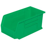 imagen de Akro-mils Akrobin 30 lb Verde Polímero de grado industrial Colgado/Apilado Contenedor de almacenamiento - longitud 10 7/8 pulg. - Ancho 5 1/2 pulg. - Altura 5 pulg. - Compartimientos 1 - 30230 GREEN