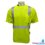 imagen de Global Glove GLO-008 Camisa de alta visibilidad GLO-007 - XL - Sintético - Amarillo - ANSI clase 2 - glo-007 xl