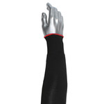 imagen de PIP Kut Gard Manga de brazo resistente a cortes S10HTP/2BK-NW-ES6 S10HTP/2BK-NW-ES6-18 - tamaño 18 pulg. - ANSI A2 - Negro - 37910