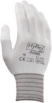 imagen de Ansell Hyflex 11-605 White 6 Knit/Nylon General Purpose Gloves - Polyurethane Full Coverage Except Cuff Coating - 160 to 255 mm Length - 286151