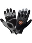 imagen de Global Glove Hot Rod Gloves HR8200 Gris/Negro 2XG Cuero sintético Sintético Cuero sintético Guantes de mecánico - 810033-29088