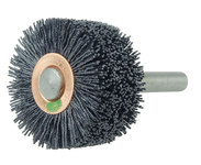 imagen de Weiler Bore-Rx 17215 Wheel Brush - 2 in Dia - Crimped Round Nylon Bristle