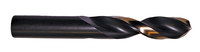 imagen de Precision Twist Drill 312SM Taladro de longitud de talón para trabajos pesados - Corte de mano derecha - Acabado Templado al vapor/bronce - Acero de alta velocidad - 7233788