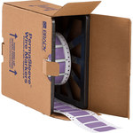 imagen de Brady Permasleeve 2HX-750-2-VT-S Funda de impresora troquelada - 1.969 pulg. x 1.236 pulg. - Morada - B-7642