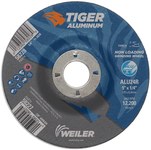 imagen de Weiler Tiger Aluminum Disco esmerilador 58227 - 5 pulg. - A/O óxido de aluminio AO - 24 - R