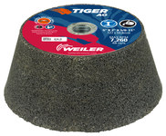 imagen de Weiler Tiger AO Portable Grinding Cup Wheels 68353 - 5 in - Aluminum Oxide - 16 - Q