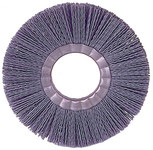 imagen de Weiler Nylox 20630 Wheel Brush - 8 in Dia - Crimped Round Nylon Bristle