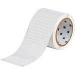 imagen de Brady THT-1-473-10 Rollo de etiquetas troqueladas para impresoras - 0.75 pulg. x 0.25 pulg. - Poliéster - Blanco - B-473