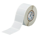 imagen de Brady Permashield THT-24-428-1 Rollo de etiquetas troqueladas para impresoras - 2.75 pulg. x 1.75 pulg. - Poliéster - Plateado - B-428