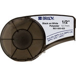 imagen de Brady M21-500-423 Printer Label Cartridge - 1/2 in x 21 ft - Polyester - Black on White - B-423 - 89967