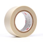 imagen de 3M 3615 Blanco Cinta de tela - 2 pulg. Anchura x 36 yd Longitud - 7 mil Espesor - Un solo lado Adhesiva - 48236