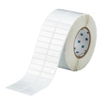 imagen de Brady THT-37-434-10 Rollo de etiquetas troqueladas para impresoras - 1.5 pulg. x 1/2 pulg. - Poliéster - Plateado - B-434