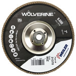 imagen de Weiler Wolverine Type 29 Flap Disc 31370 - Zirconium - 7 in - 80 - Medium