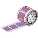imagen de Brady Permasleeve 2HX-1000-2-VT-2 Funda de impresora troquelada - 0.984 pulg. x 1.236 pulg. - Morada - B-7642
