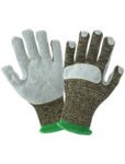 imagen de Global Glove Aralene KS300LF Negro/Gris Grande Aralene/cuero Guantes resistentes a cortes - ks300lf lg