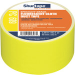 imagen de Shurtape PC 619 Amarillo fluorescente Cinta para ductos - 48 mm Anchura x 55 m Longitud - 9 mil Espesor - SHURTAPE 139587