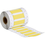 imagen de Brady Permasleeve PS-375-2-YL-SC Funda de impresora troquelada - 2 pulg. x 0.645 pulg. - Amarillo - B-342