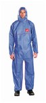 imagen de Ansell Microchem AlphaTec 68-1500 PLUS Overol resistente al fuego BL15-S-92-107-04 - tamaño Grande - Celeste - 07558