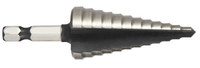 imagen de Cle-Line Acero de alta velocidad Broca Escalonada - longitud de 3 1/8 pulg. - C20310
