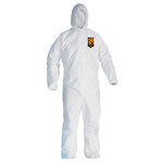 imagen de Kimberly-Clark Kleenguard Chemical-Resistant Coveralls A30 46113 - Size Large - White