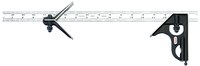 imagen de Starrett Acero forjado Escuadra combinada de acero - longitud de 18 pulg. - C33HC-18-4R