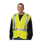 imagen de PIP High-Visibility Vest 305-2100 305-2100-L - Size Large - Lime Yellow - 17954
