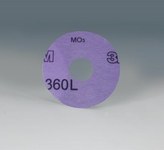 imagen de 3M Hookit Recubierto Óxido de aluminio Morada Disco de velcro - Óxido de aluminio - 3 pulg. - P800 - Súper fino - 20013