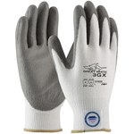 imagen de PIP Great White 3GX 19-D322 White/Gray X-small Cut-Resistant Gloves - ANSI A3 Cut Resistance - Polyurethane Palm & Fingers Coating - 8.5 in Length - 19-D322/XS