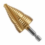 imagen de Bosch Titanio Recubierto Broca escalonada de impacto - longitud de 2.5 pulg. - IMSD46405