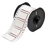 imagen de Brady Permasleeve B33-750-2-7642 Funda de impresora troquelada - 2 pulg. x 0.75 pulg. - Blanco - B-7642