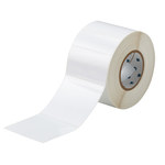 imagen de Brady THT-161-8591-1-WT Rollo de etiquetas troqueladas para impresoras - 4 pulg. x 4 pulg. - Poliéster - Blanco - B-8591