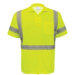imagen de Global Glove FrogWear GLO-209 Camisas de alta visibilidad GLO-209 - Grande - 65 % poliéster, 35 % polipropileno - Amarillo/verde - ANSI clase 3 - GLO-209 LG