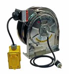 imagen de Reelcraft Industries LS 5000 Cord Reel - 45 ft Cable Included - Spring Drive - 20 Amps - 125V - Duplex Outlet w/GFCI - 12 AWG - LS 5445 123 7A