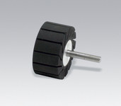 imagen de Dynabrade Slotted Deburring Wheel - Shank Attachment - 2 in Diameter - 1 in Thickness - 92916