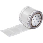imagen de Brady PermaSleeve 3FR-1000-2-WT-2 Funda de impresora troquelada - 1 pulg. x 1.66 pulg. - Blanco - B-344