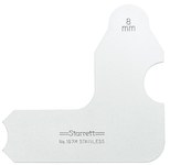 imagen de Starrett Acero Medidor de radio - 167M-8
