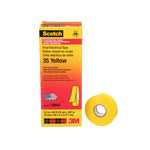 imagen de 3M Scotch 35 Amarillo Cinta aislante - 3/4 pulg. x 66 pies - Grosor 7 mil - 10844