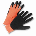 imagen de West Chester HVO700SLC Black/High-Visibility Orange XL Cut-Resistant Gloves - ANSI A2 Cut Resistance - Latex Palm Only Coating - 10 in Length - HVO700SLC/XL