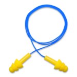 imagen de Global Glove Bullhead Safety Tapones para los oídos HP-S3 - Espuma con punta de caucho de silicón - Amarillo de alta vis. - 23
