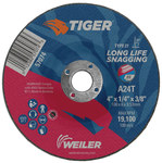 imagen de Weiler Tiger Snagging Wheel 57074 - 4 in - Aluminum Oxide - 24