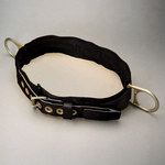 imagen de Miller 124N Black Large Nylon Body Belt - Positioning Belt - 1 3/4 in Width - 39 to 47 in Waist Sizes - 612230-01272