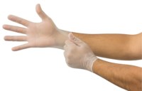 imagen de Microflex High Five V28 Clear Medium Powder Free Disposable Gloves - Industrial Grade - Smooth Finish - V282