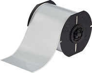 imagen de Brady MetaLabel B30C-4000-434 Rollo de etiquetas de identificación del producto - 4 pulg. x 130 pies - Poliéster - Plateado brillante - B-434